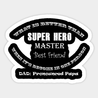 Limited edition: Best Father T-shirt Sticker